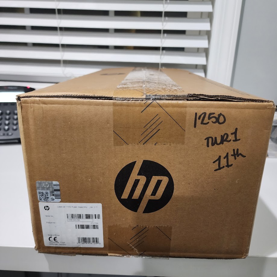 HP Z7Y75A Fuser (Fixing) Unit - 110 Volt, LaserJet Managed MFP E87640dn1