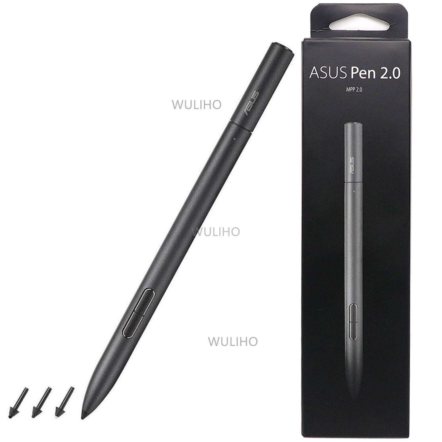 NEW OEM ASUS Pen 2.0 SA203H Capacitive Pencil Stylus Pen Windows Microsoft-Black