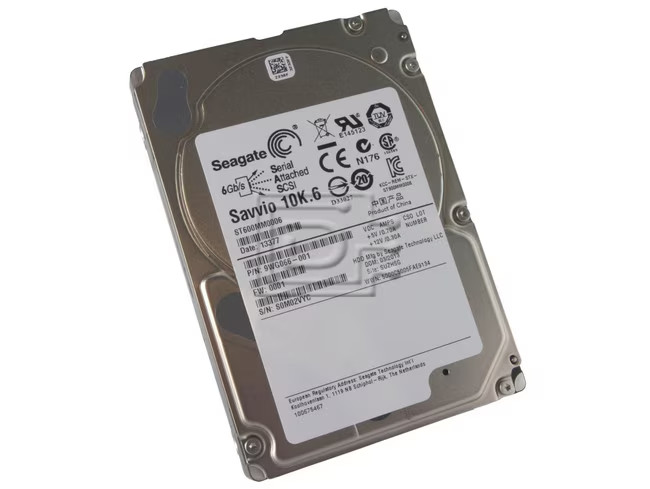 Seagate ST600MM0006 600GB 10K RPM 2.5" SAS Hard Drive