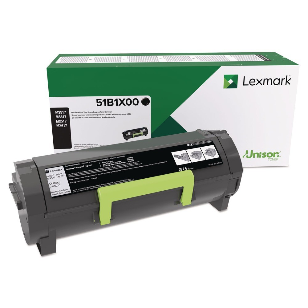 Lexmark 51B1X00 Unison 20,000 Page-Yield Extra High-Yield Toner - Black New
