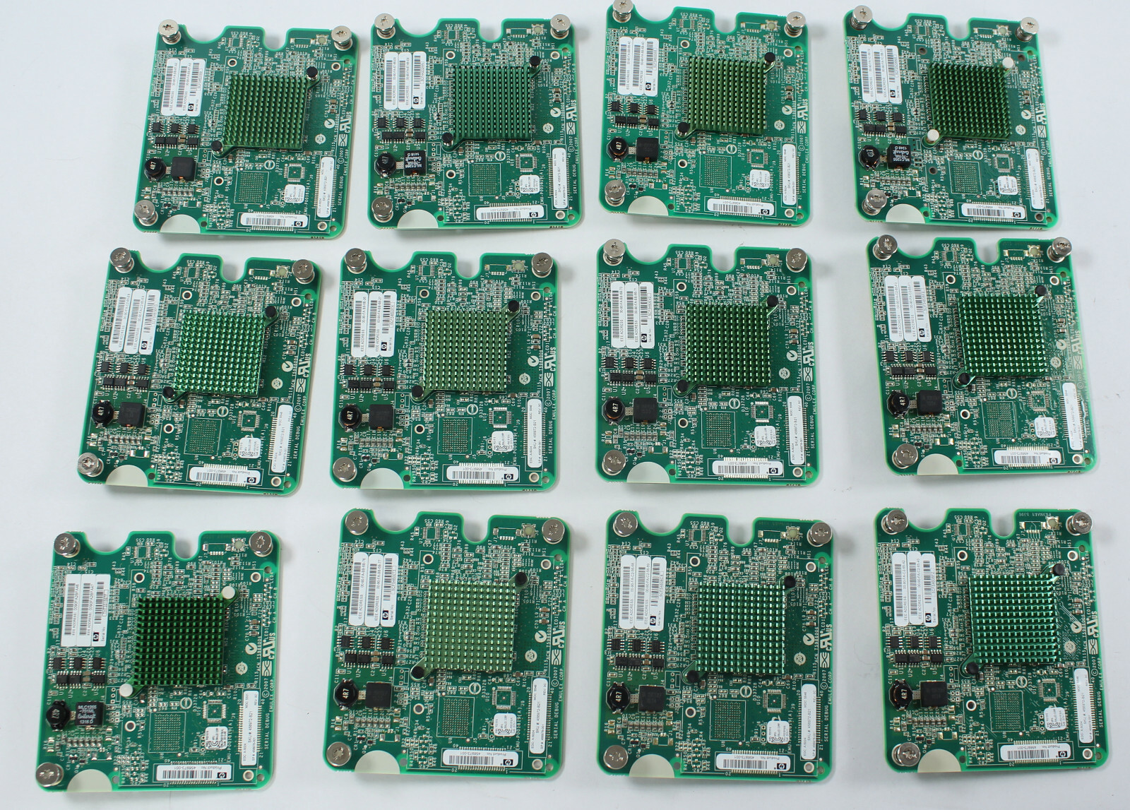 Lot of 12 HP LPE1205 MEZZANINE 8GB FIBRE CHAN. HOST BUS ADAPTER HBA 456973-001