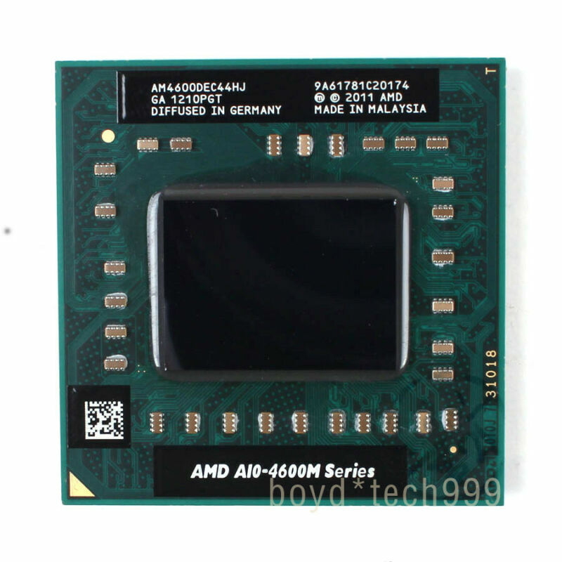 AMD A10-4600M CPU A10-Series Quad-Core 2.3GHz 4M Socket FS1 65W Processor