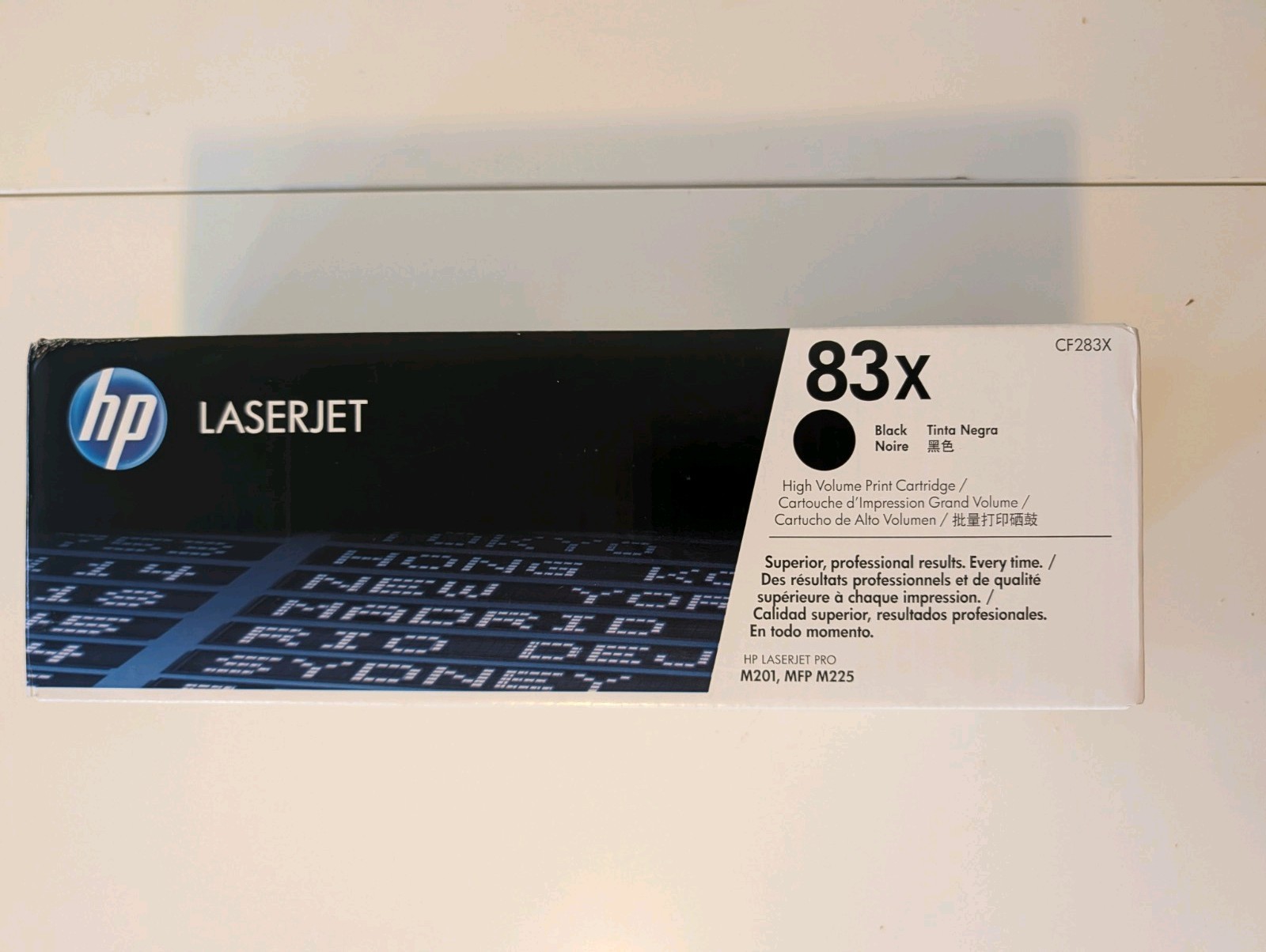 HP Genuine 83X Black Toner OEM Original M201 M255 - Sealed Box 