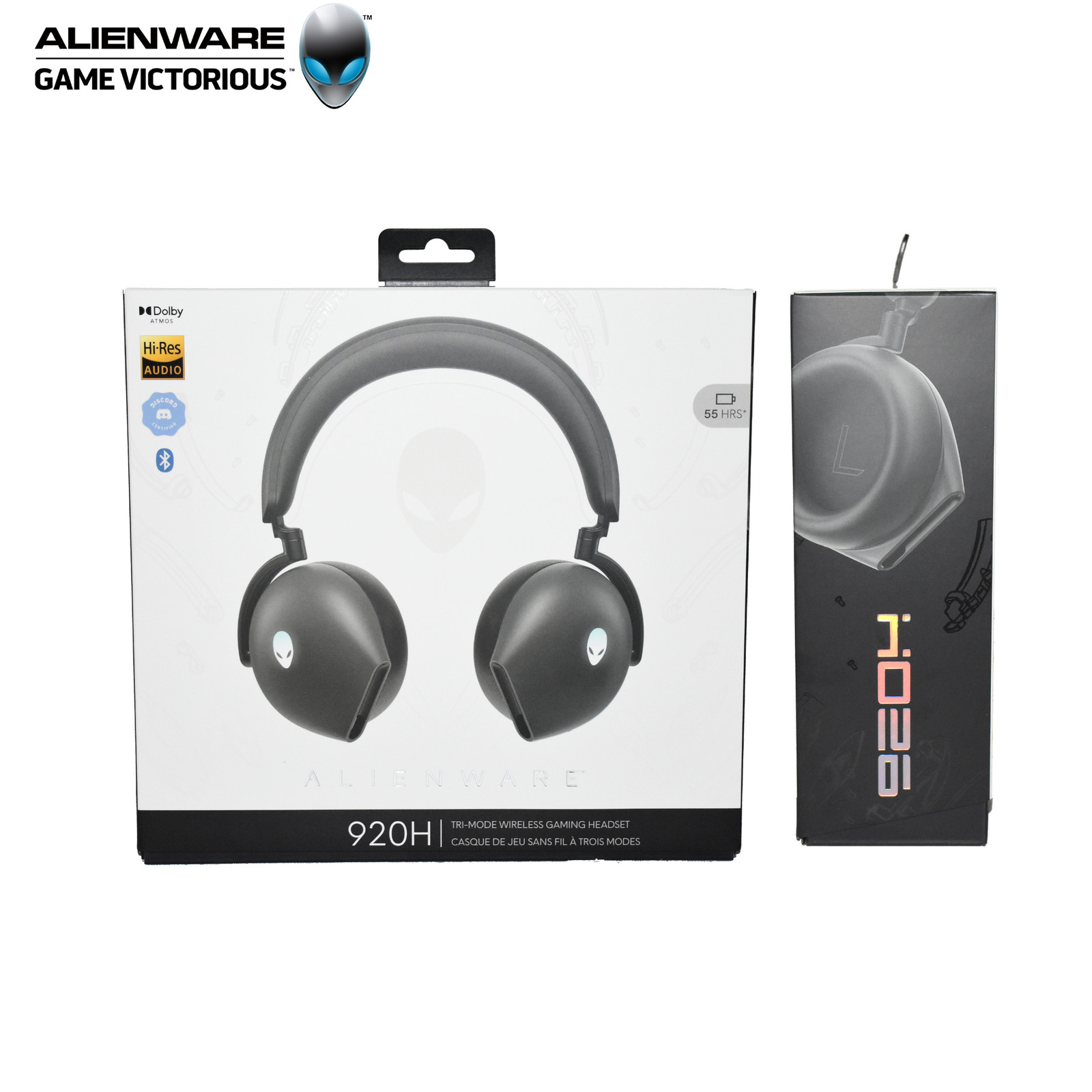 Lot 5 Dell Alienware AW920H Tri-Mode Wireless Gaming Headset 0TRHF 7NGG0
