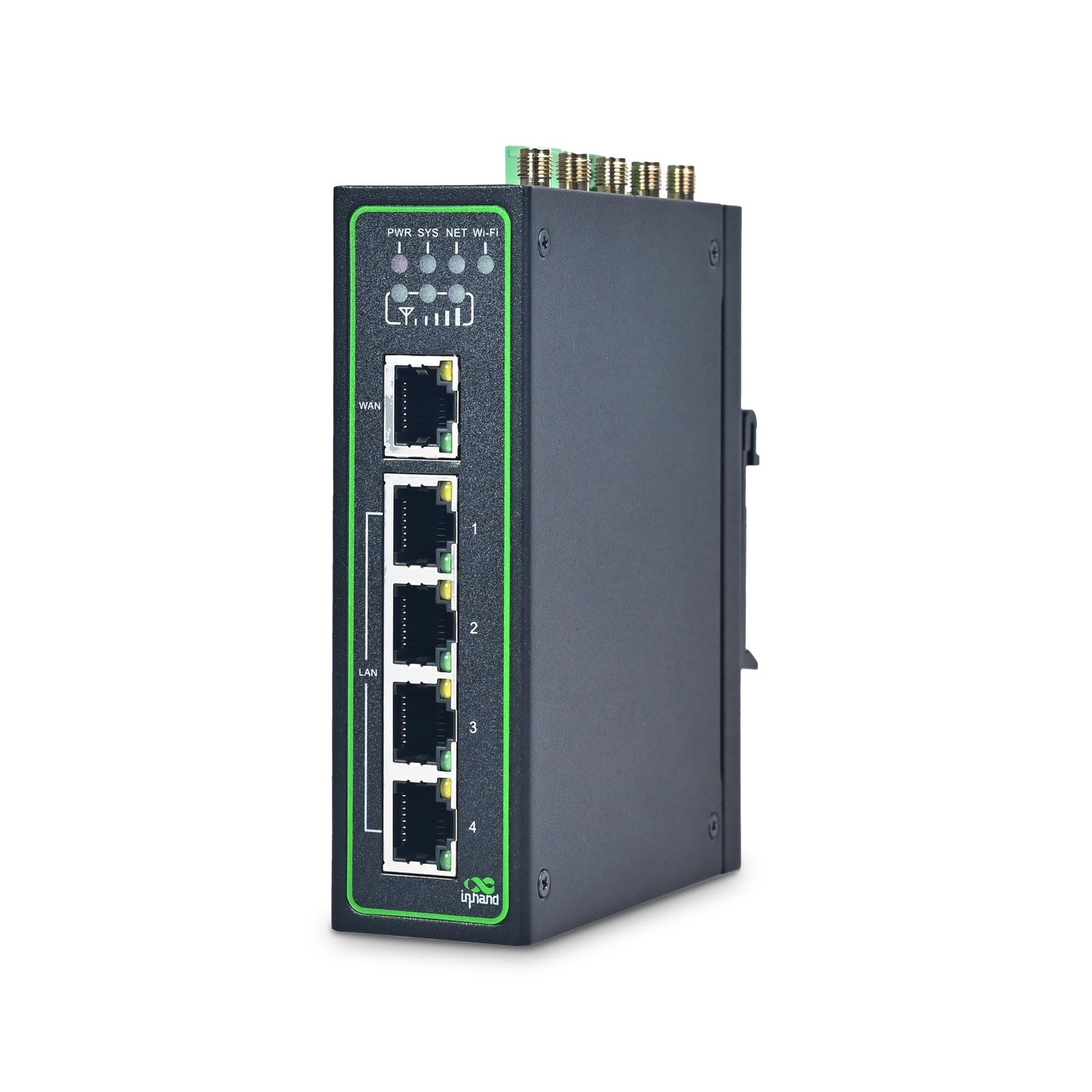 InHand Networks IR315, Industrial IoT 4G LTE VPN Router, 300Mbps Cellular + W...
