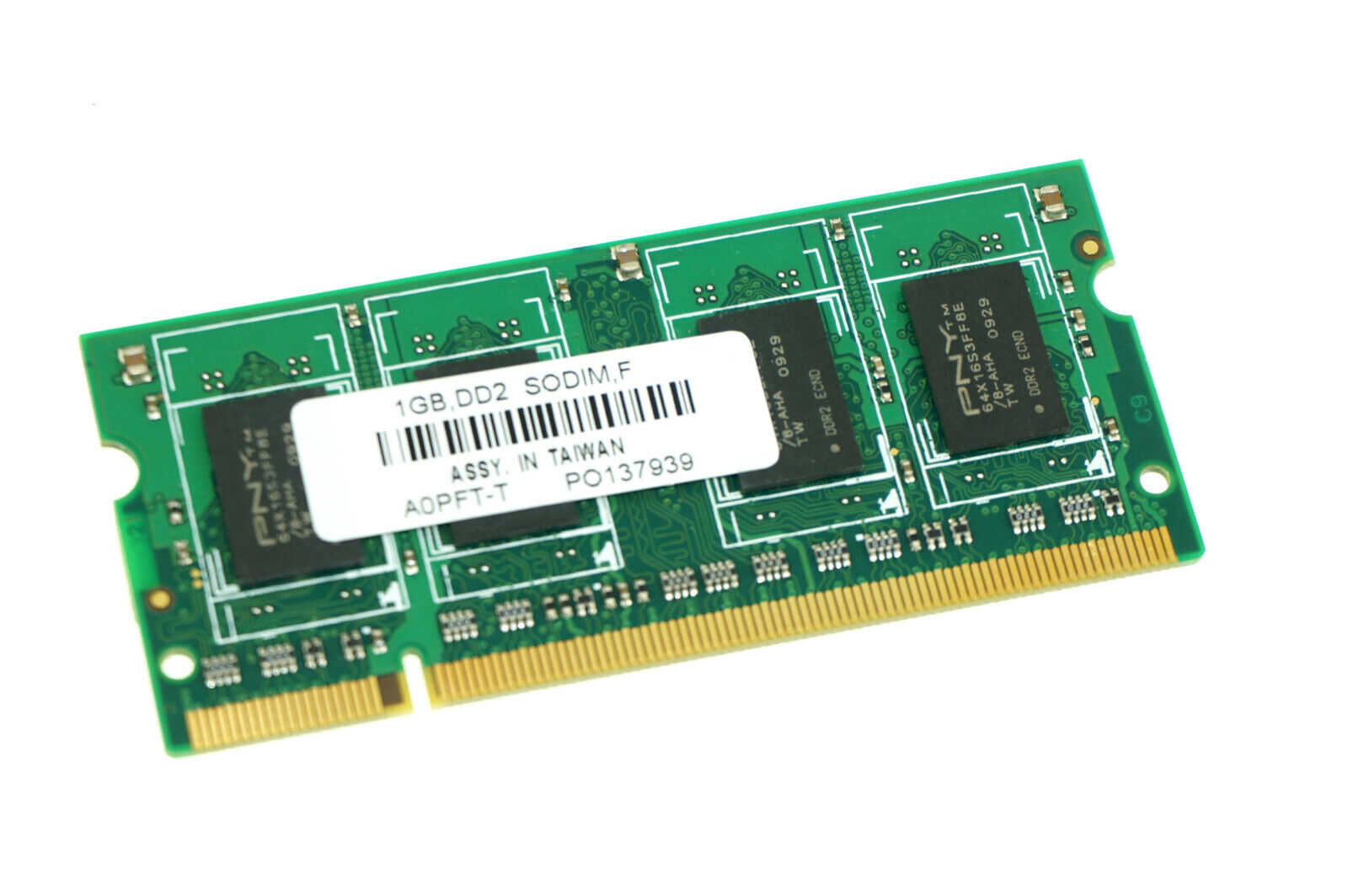 A0PFT-T PO137939 GENUINE PNY 1GB DDR2-667 PC2-5300 (CA611)