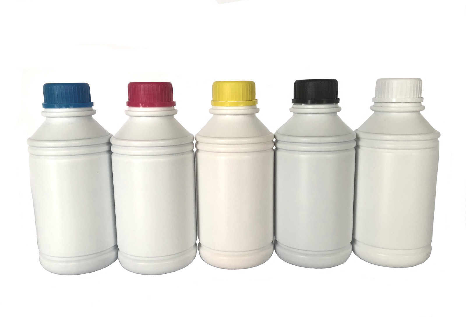 5X250ml/PK DTF Ink Direct to Film Printer Heat Transfer PET Film Hot Melt Powder