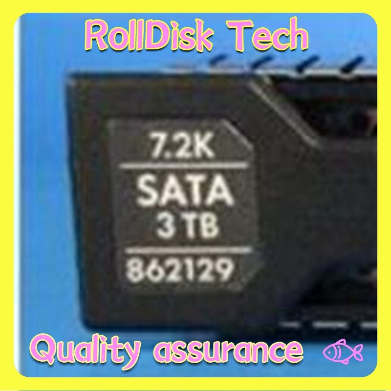 20PCS 862129-001 861693-B21 ST3000NM0005 HPE 3TB 7.2K 6G Disk Shelf Head Label