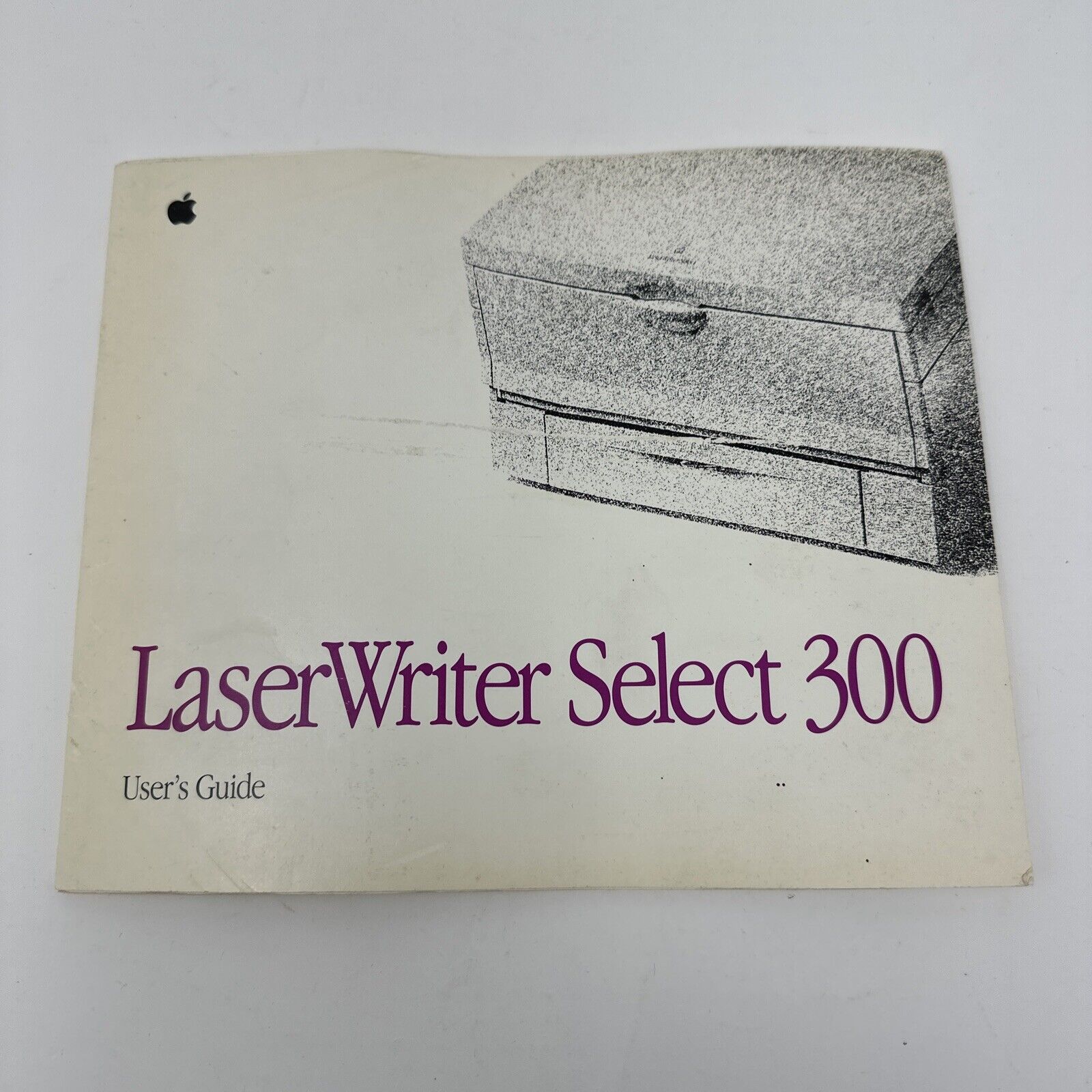 Apple Printer LaserWriter Select 300 User's Guide Owner's Manual Laser Writer