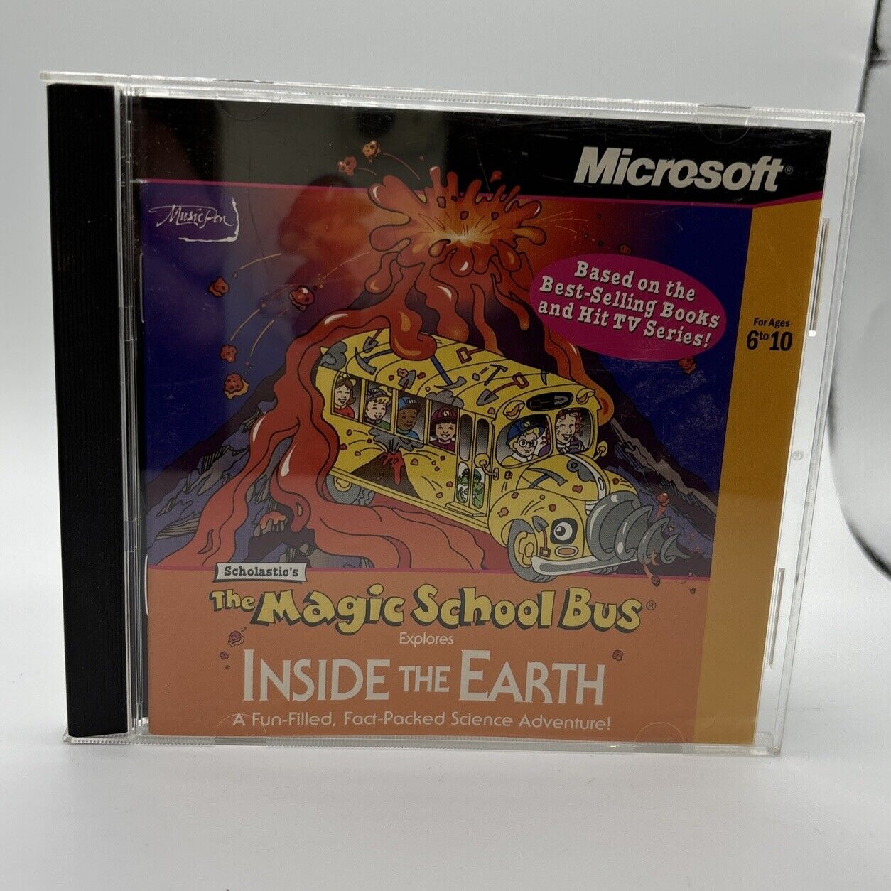 Microsoft Scholastic's The Magic School Bus Explores Inside the Earth PC