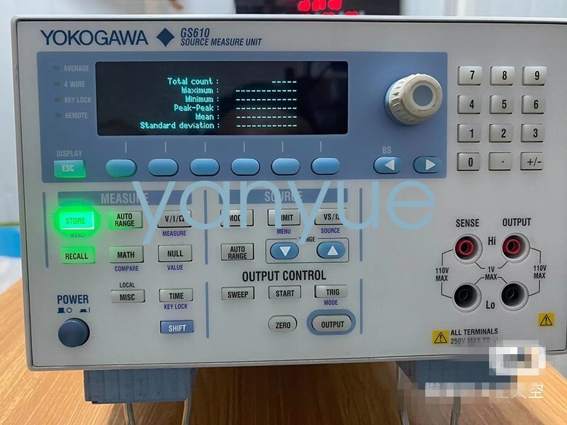 1PCS used good GS610 YOKOGAWA 765501  via FedEx or DHL