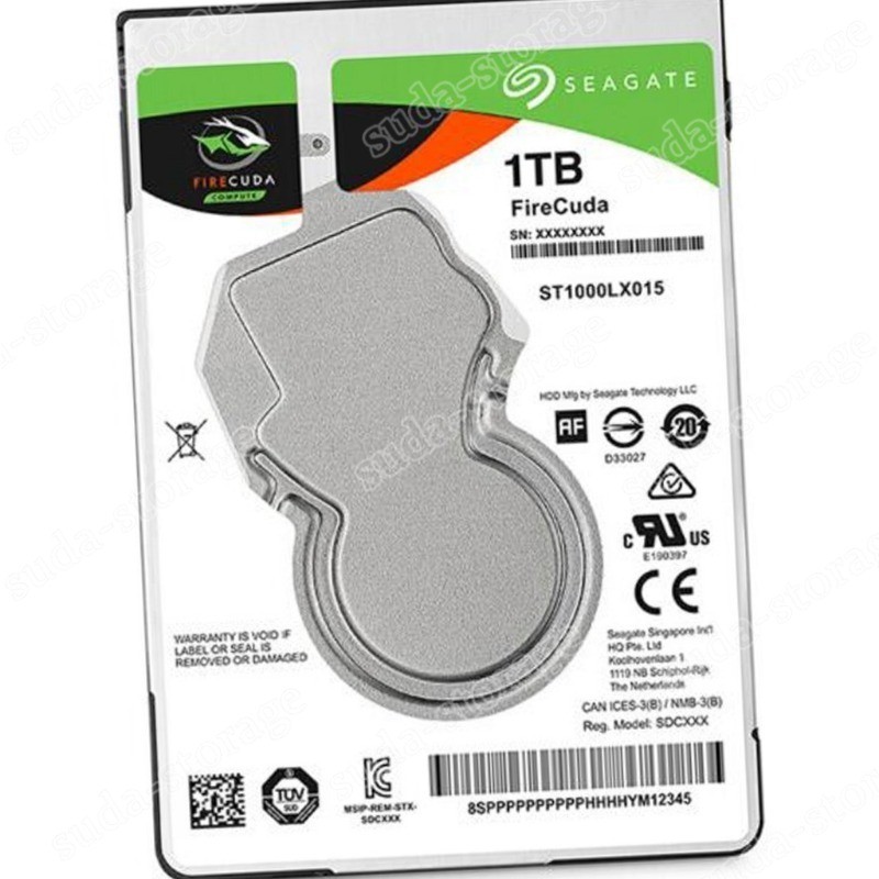 1PCS Seagate 1TB ST1000LX015 128MB SATA 2.5" SSHD Solid State Hybrid Drive