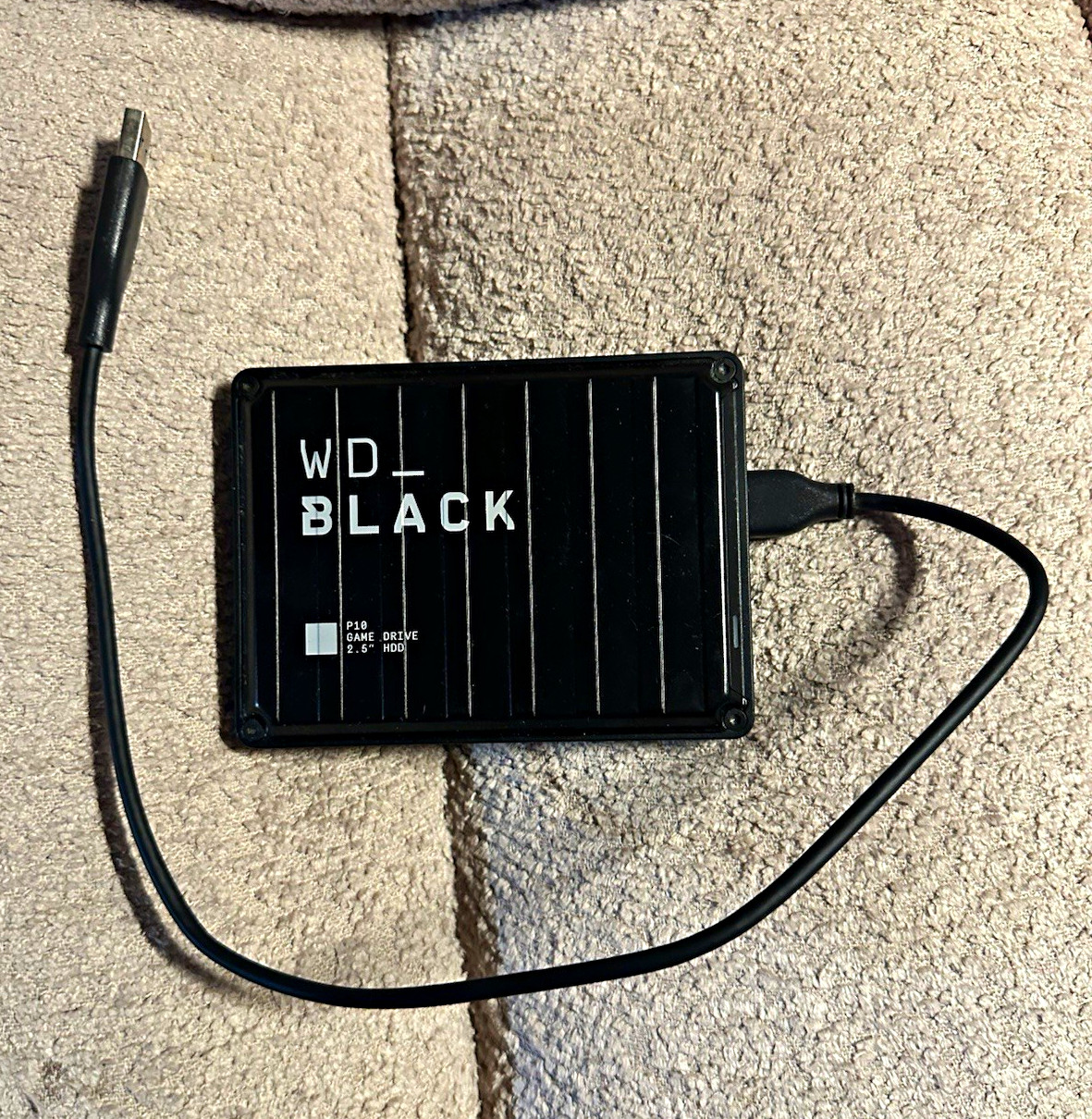 WD WD_BLACK P10 4TB Portable External HDD USB-Powered 2.5in Black