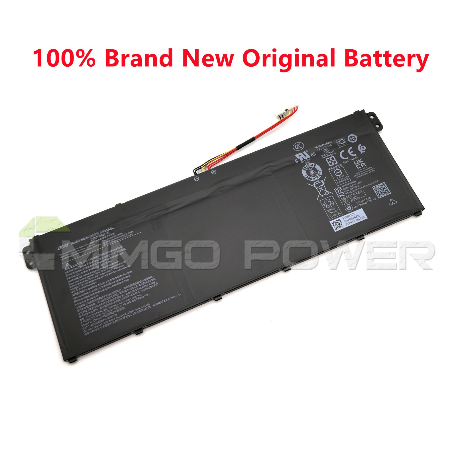 New Genuine AP23A8L AP23ABL Battery for Acer Aspire 3 A315-24P A317-55P AG15-31P
