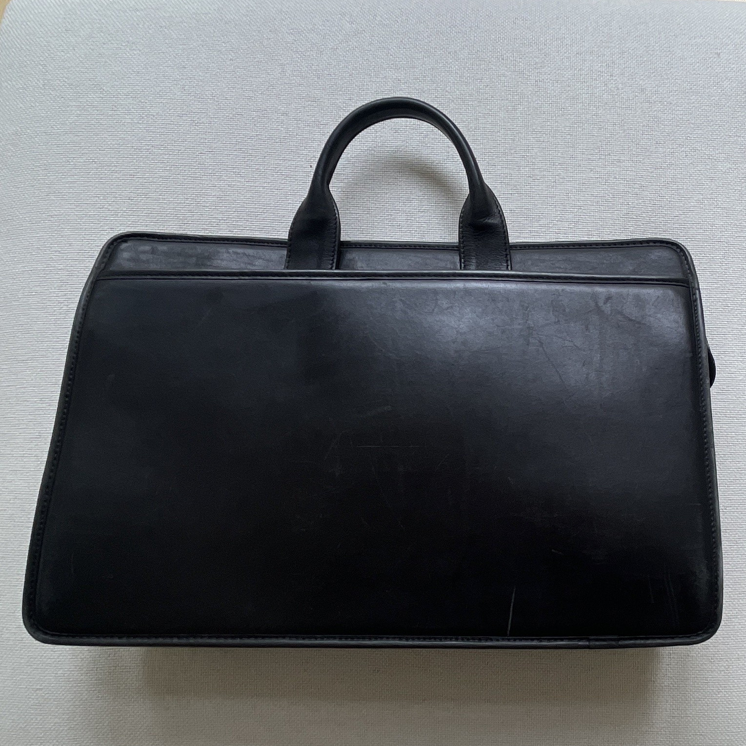 Jack Georges PLATINUM SPECIAL EDITION PROFESSIONAL LEATHER BRIEFCASE #8202