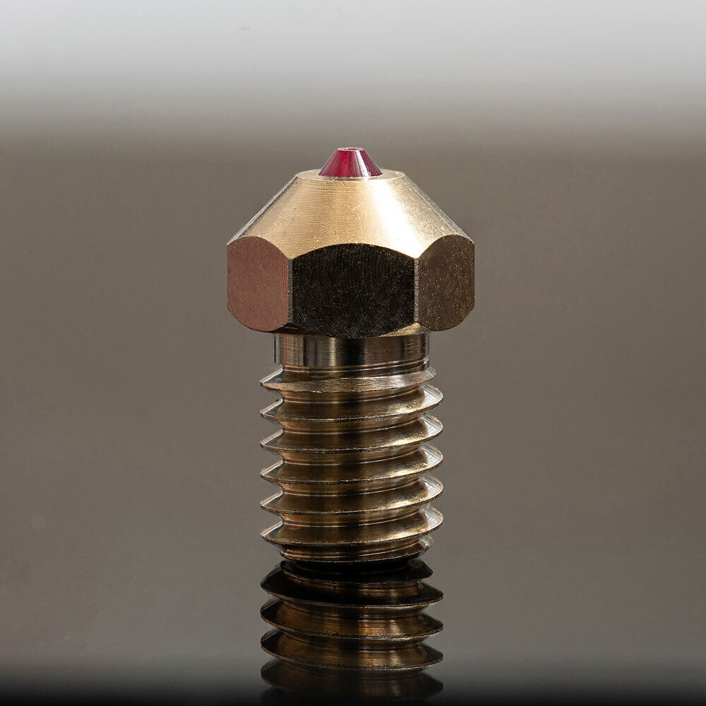 Ruby Nozzle 0.4mm for 3D Printers MK8 E3D Volcano hardened MOD3DP DUROZZLE