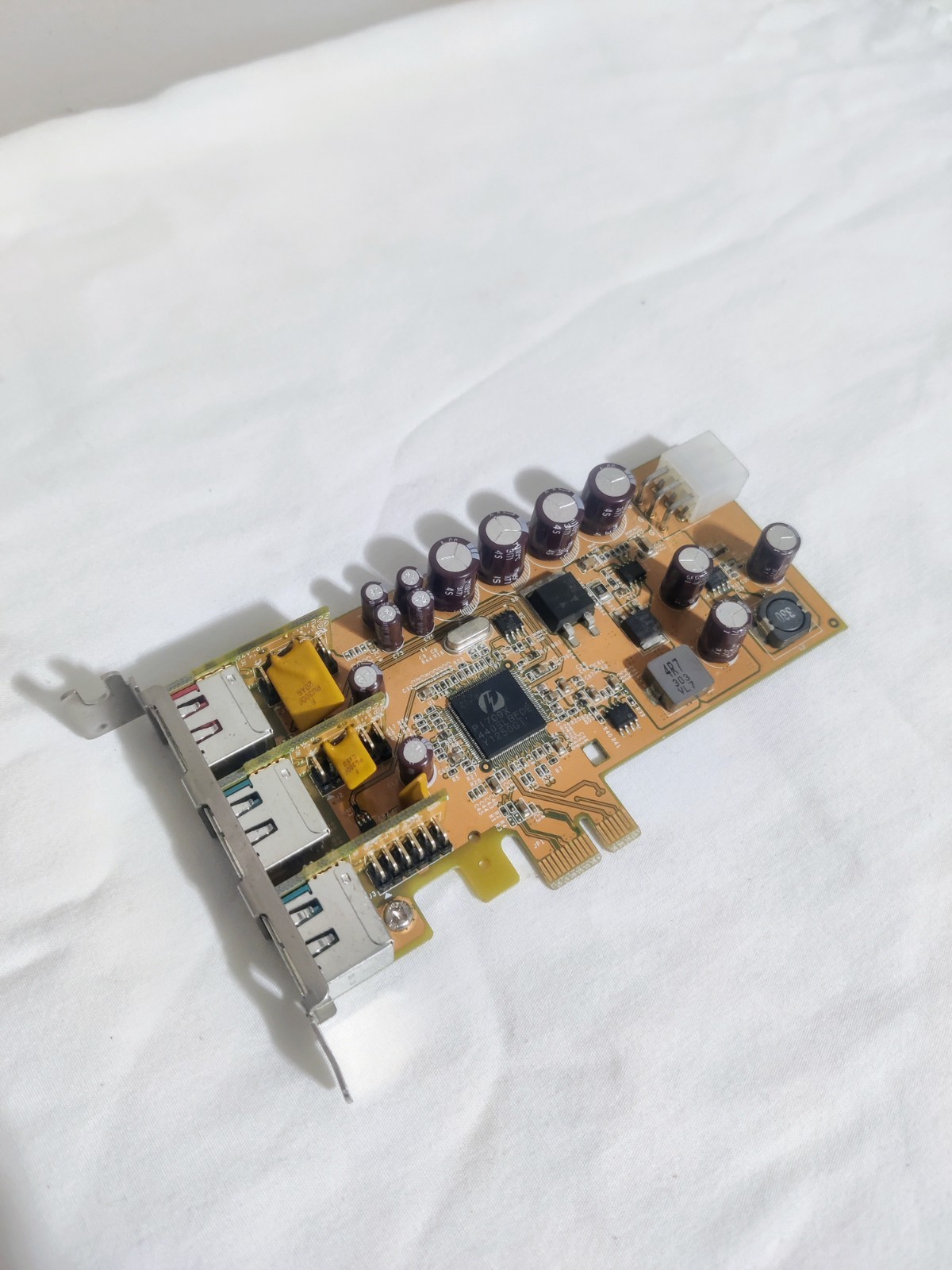 SUNIX Pub1200x Powered USB PCI Express Add-On Card Dell 5WDTX / 8R06D