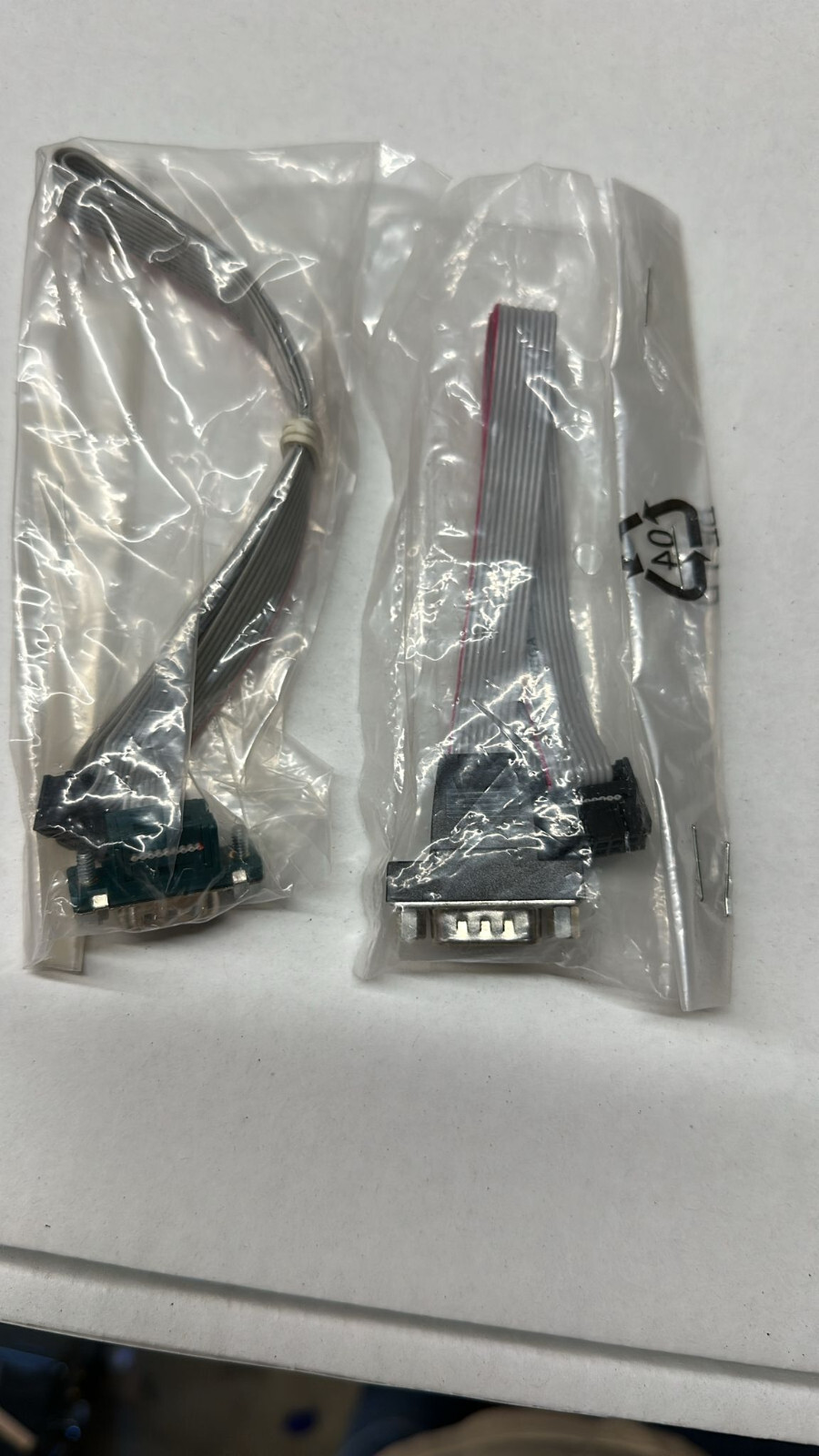 Lot Of 10 Cables Unlimited FLT-2610-12 12" Inch Serial Port Everex Cable