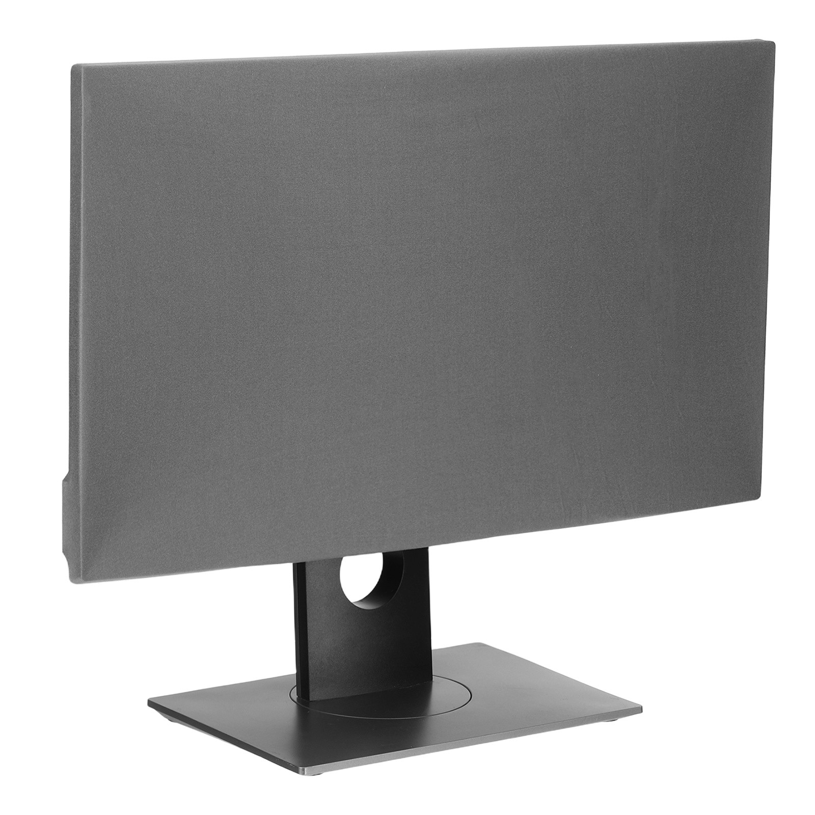 Monitor Dust Cover 24 Inch Anti-Static Dustproof Protective Cover Grey