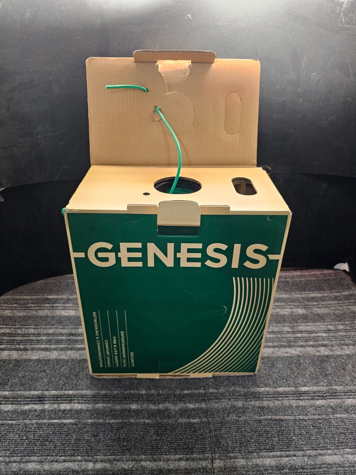 1000FT Genesis 51021105 23/4-Pair Cat 6 Plus Unshielded (U/UTP) Plenum, CMP, FT6