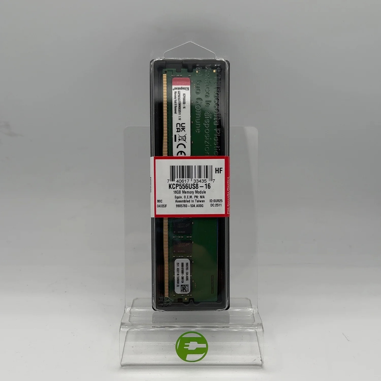 New Kingston KCP556US8-16 16GB (1x16GB) RAM DDR5 5600MHz