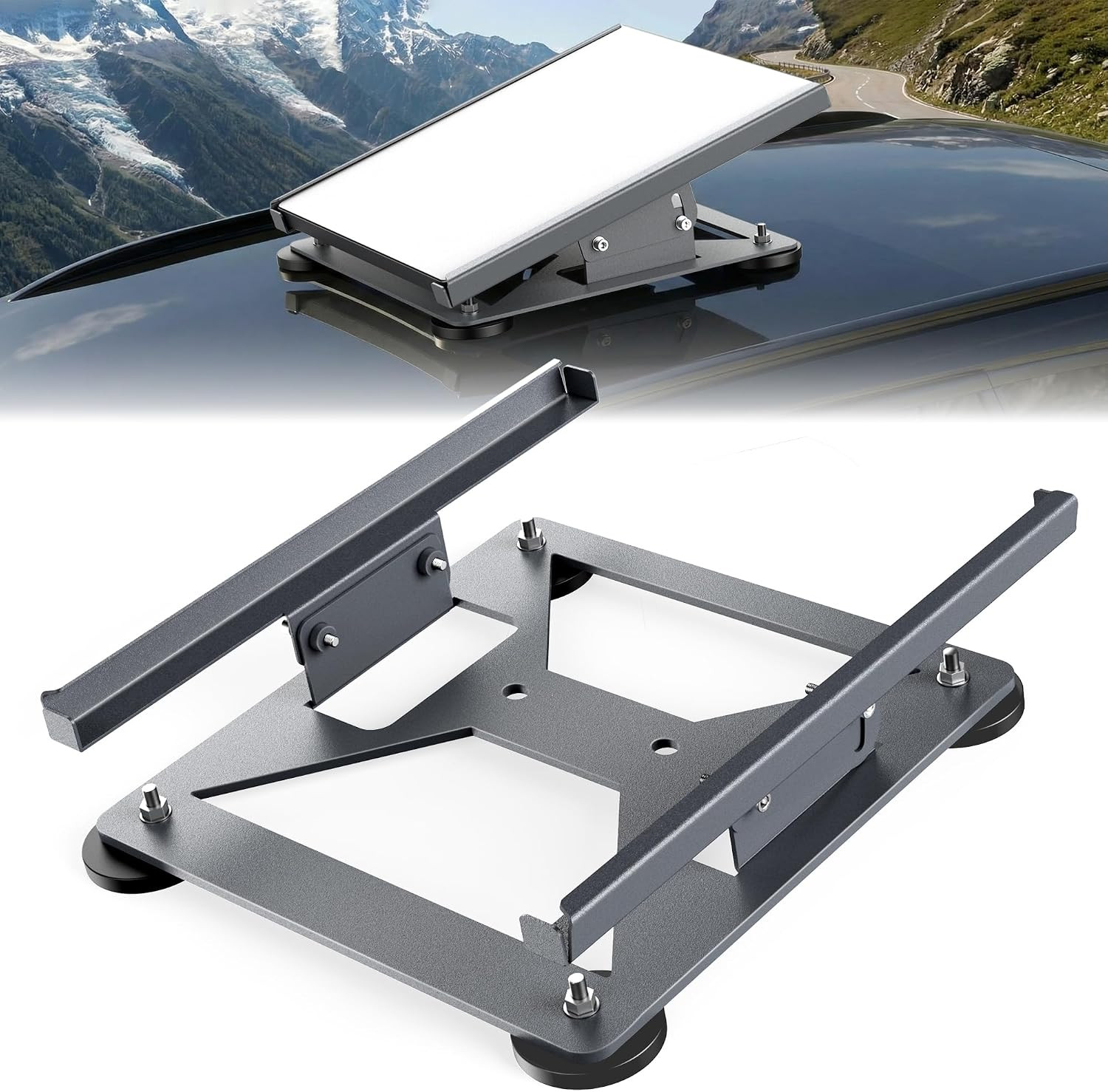 Starlink Mini Mount with 220Lbs Heavy Duty Magnet Bases, New Upgraded