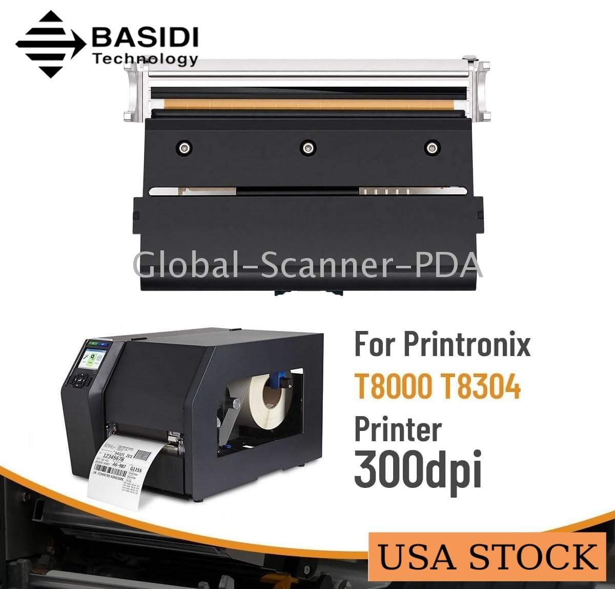 🔥258704-002 Thermal Printhead for Printronix T8000 T8304 300DPI Barcode Printer