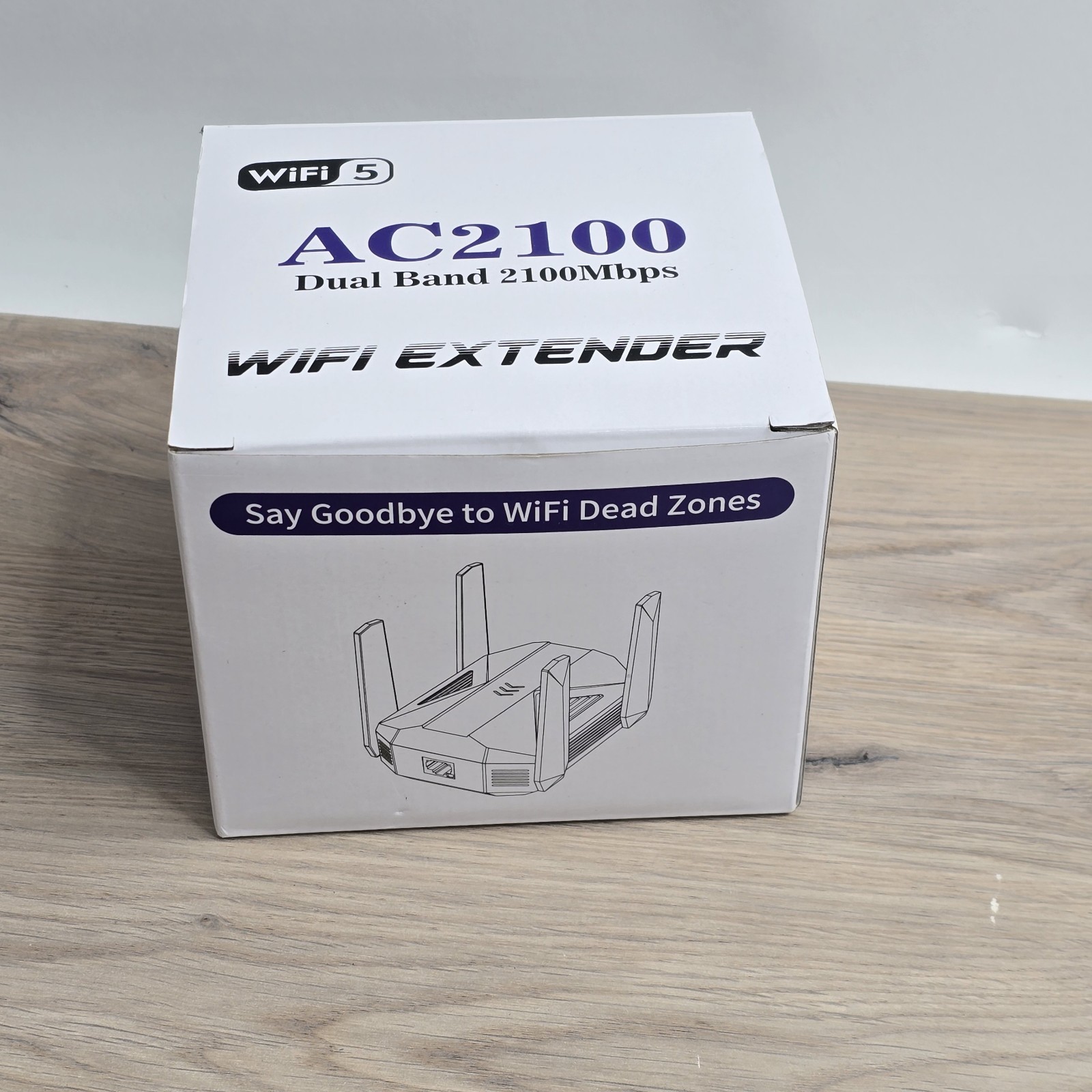 2025 AC2100 WiFi Extender - WiFi Extender Signal Booster with Gigabit Ethernet