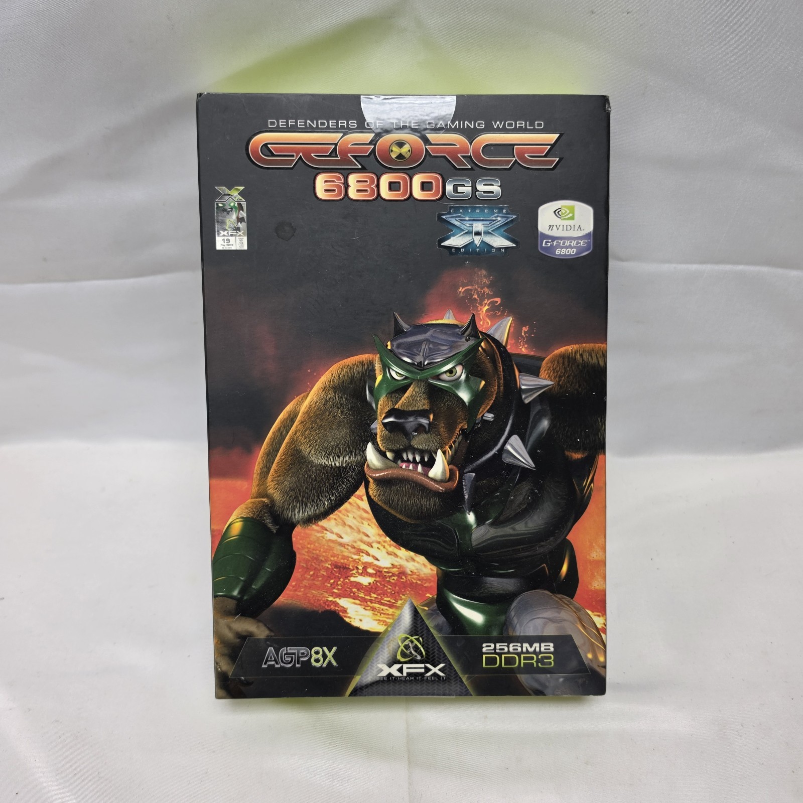 XFX NVIDIA GeForce 6800 with 256 MB of VRAM Video Card BOX + Manuals - No Card