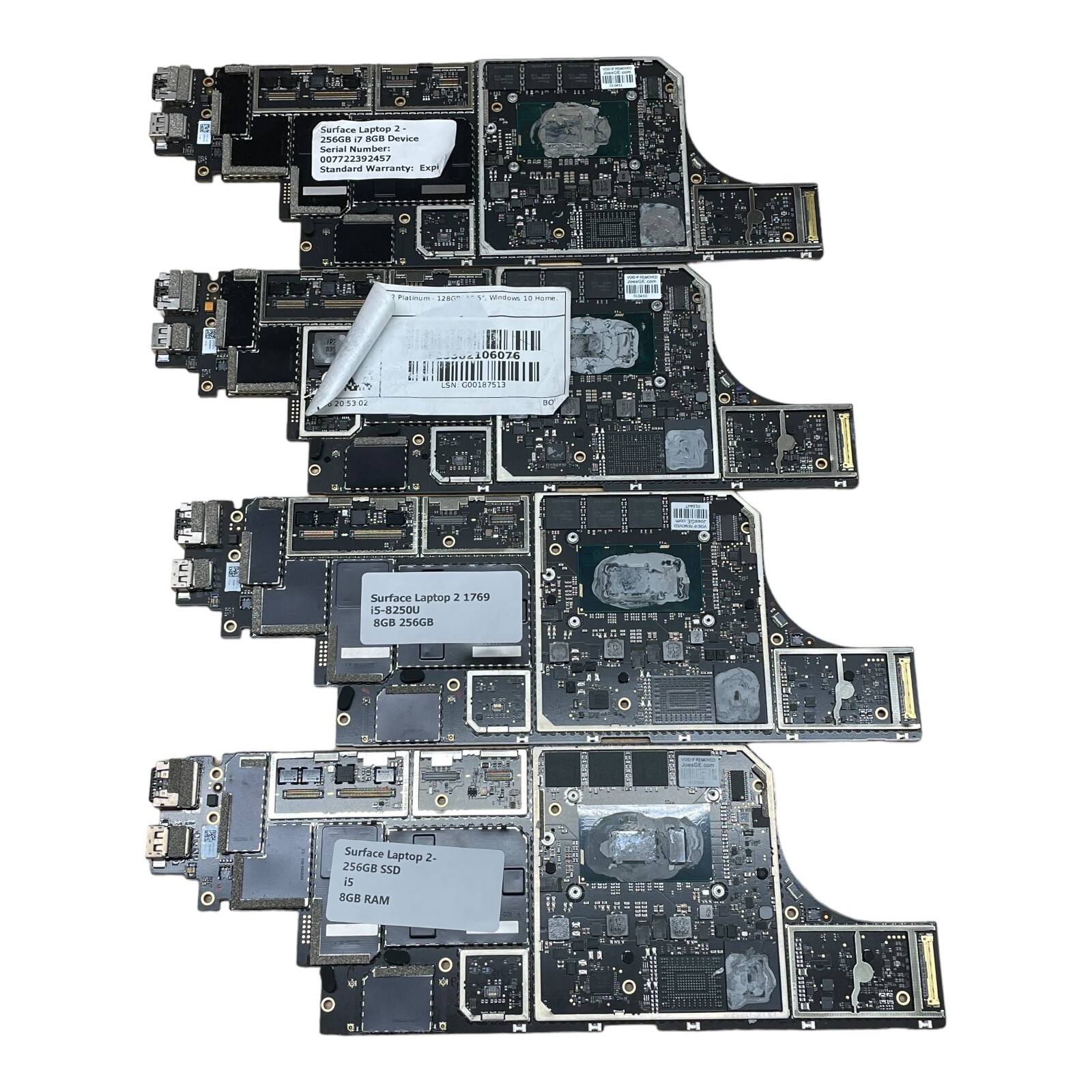 4 x Microsoft Surface Laptop 1769 1 & 2 Main Logic Power Boards Defective AS IS
