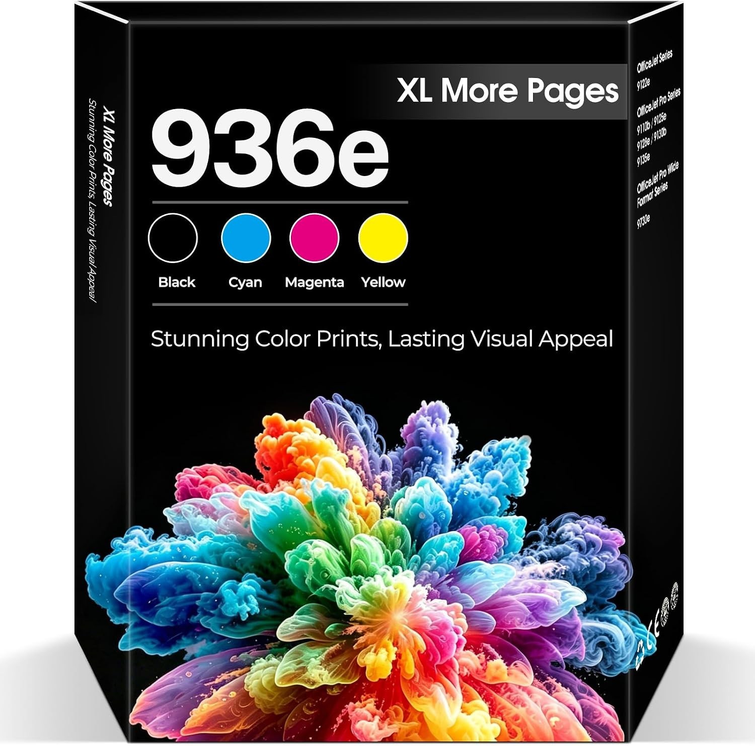 936e 936 Ink Cartridges OfficeJet 9125e 9120e 9135e Compatible for HP 936e
