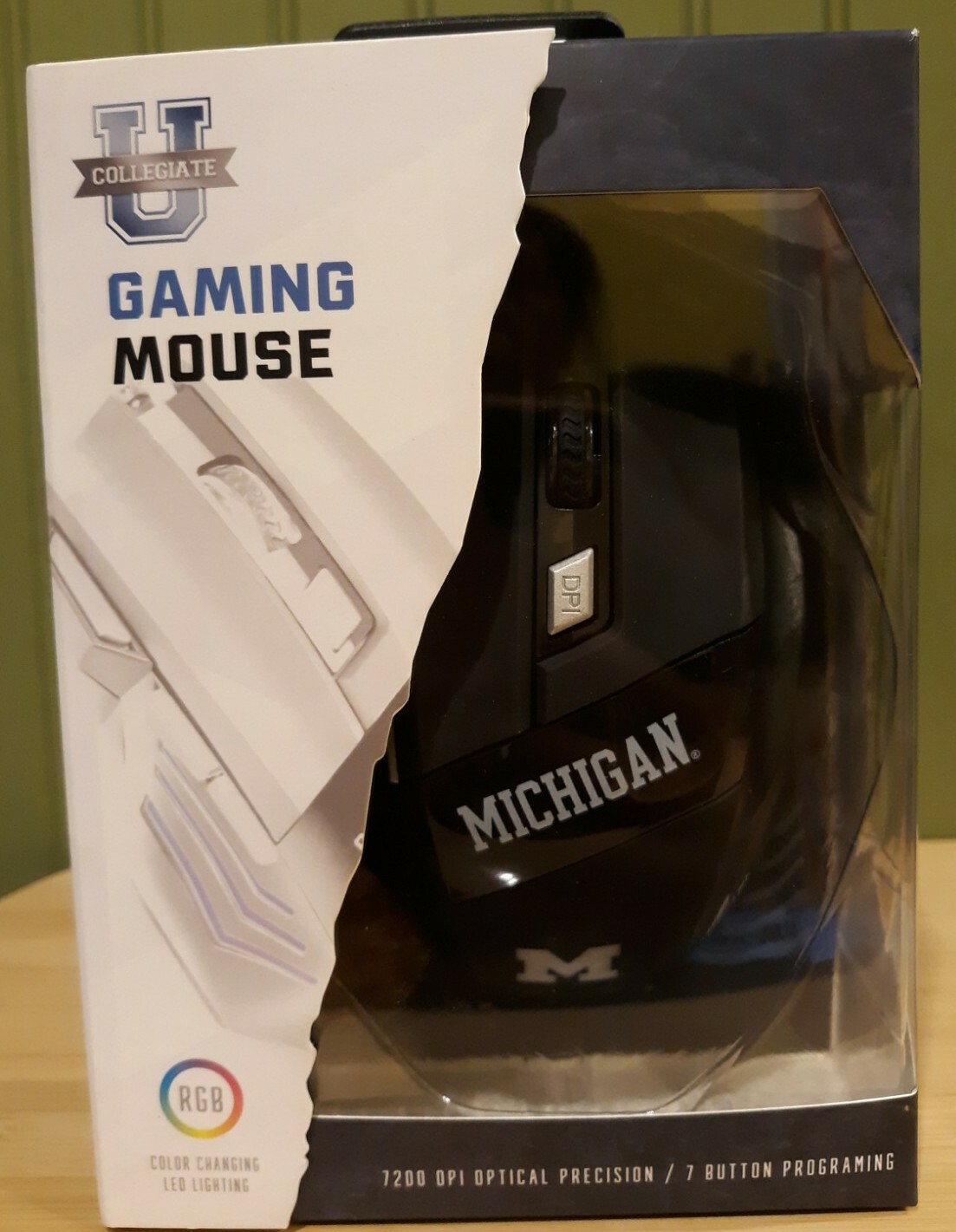 Soar Collegiate Gaming Mouse Michigan - RGX-M2