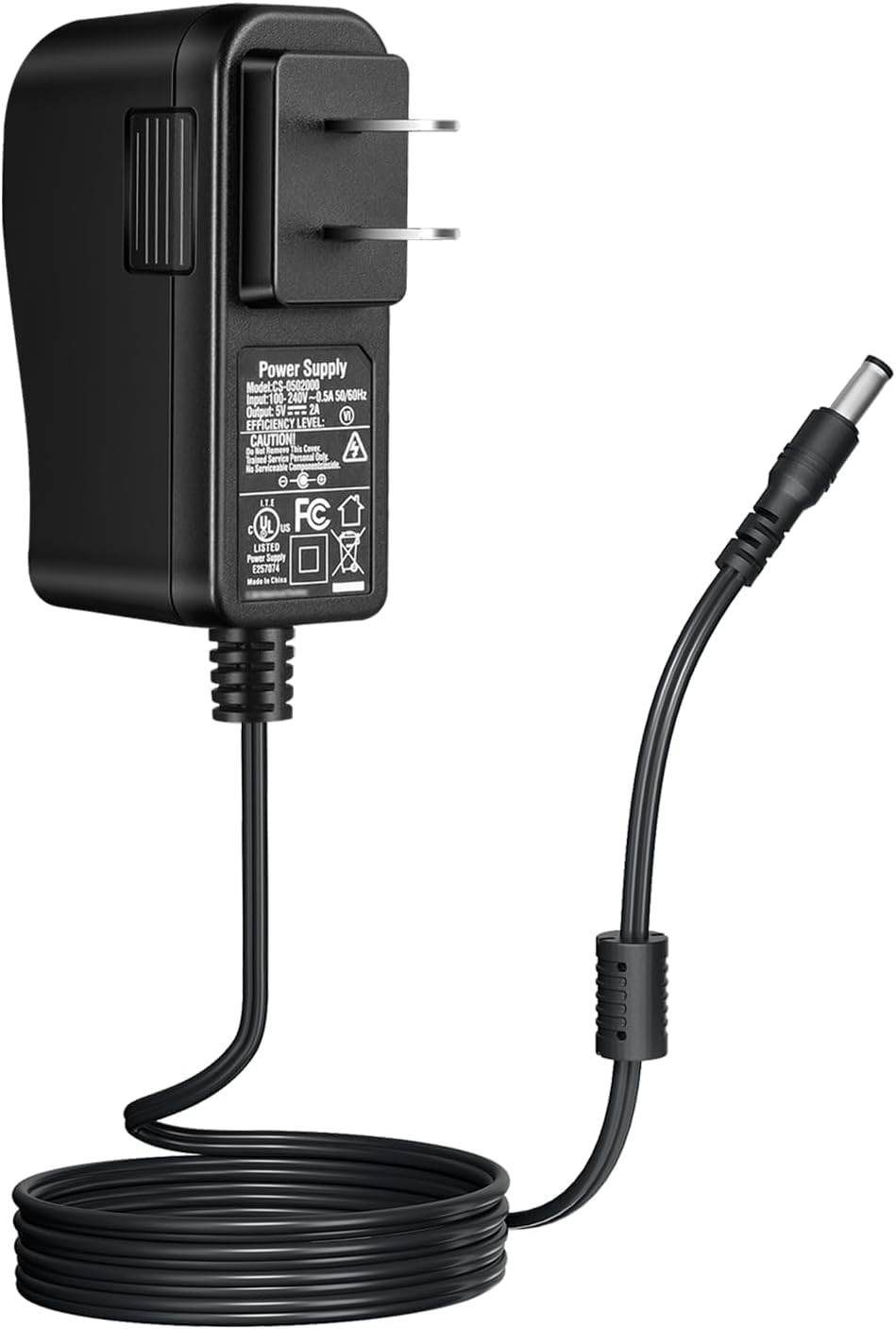 telehybrid Power Adapter Supply for Yealink Voip Phone T54w T54S T52S Black