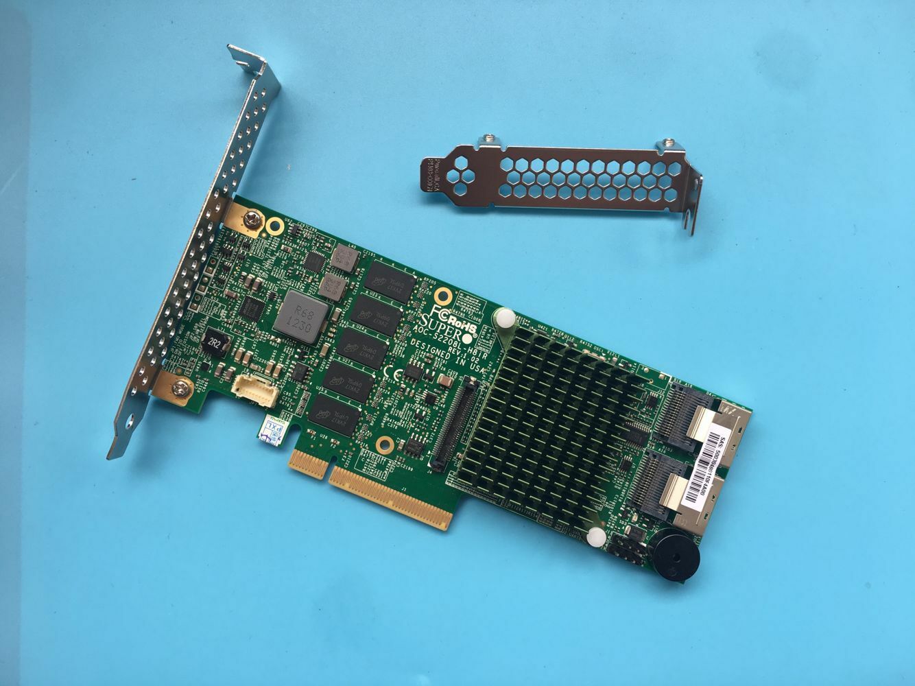 Supermicro 8 Ports SATA/SAS 6Gb/s PCI-E RAID Controller AOC-S2208L-H8IR