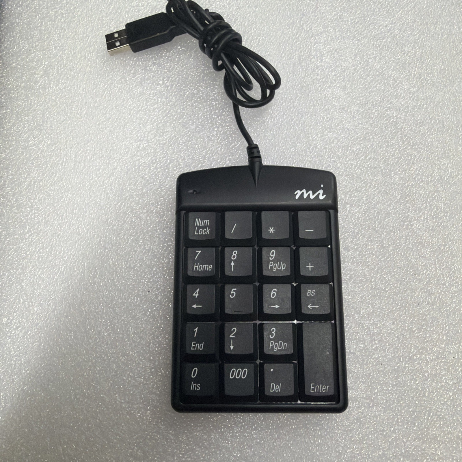 Micro Innovations Mi numeric plus USB keypad kp25b Good Condition