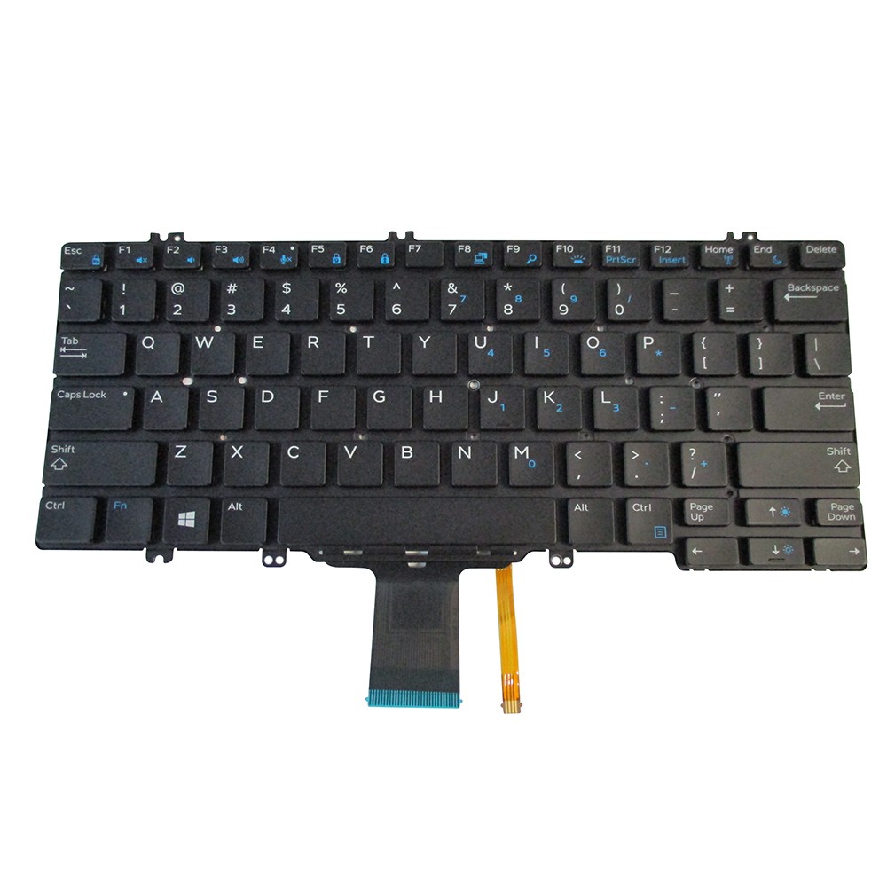 Backlit Keyboard For Dell Latitude 7280 7290 7380 7389 7390 Laptops 0NPN8