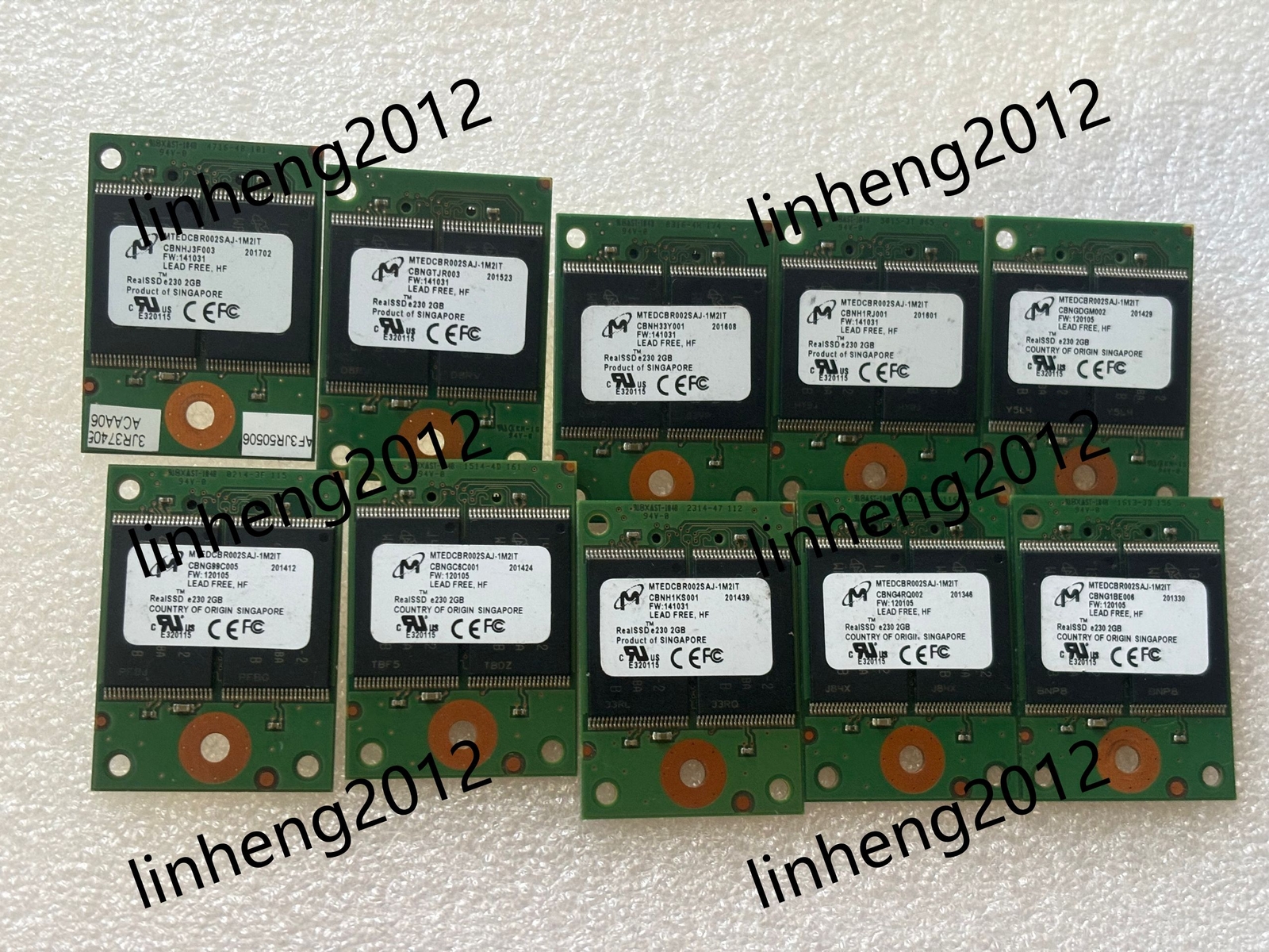 10PCS MICRON 2GB 9-Pin  USB  Flash Drive  DOM USB （Small 9PIN）