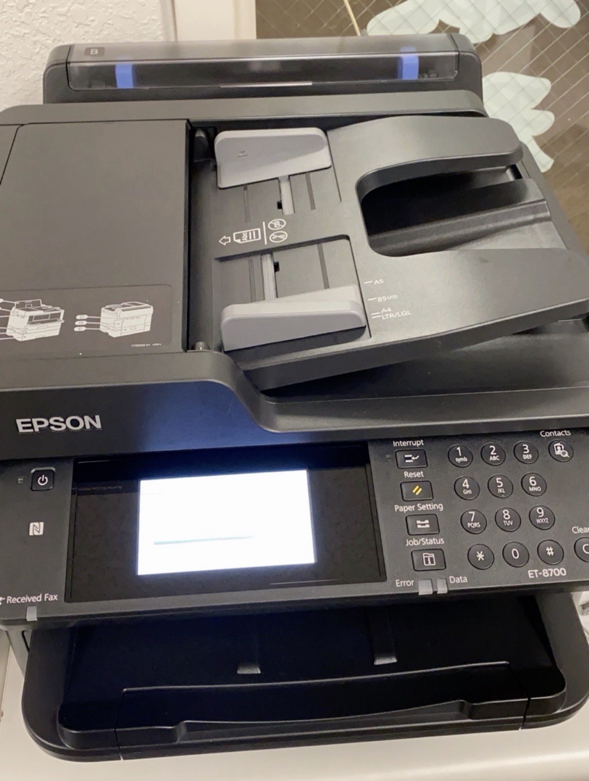 Epson et-8700 EcoTank Wireless Cartridge-free Printer AirPrint From Your Phone