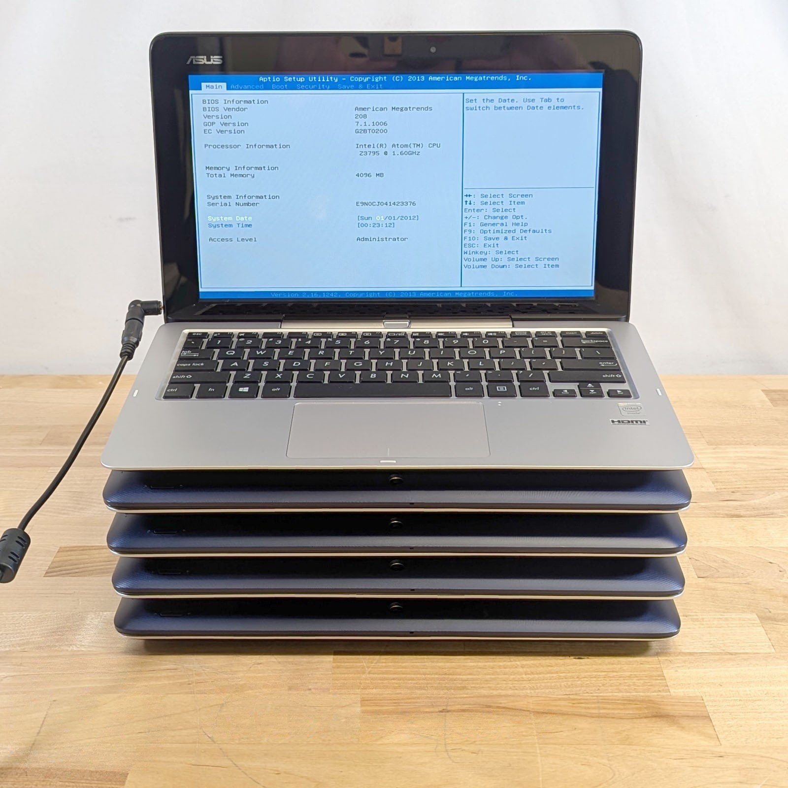 ASUS Transformer Book T200TA Lot of 5 Intel Atom Z3795 1.6GHz 4GB 64GB No OS