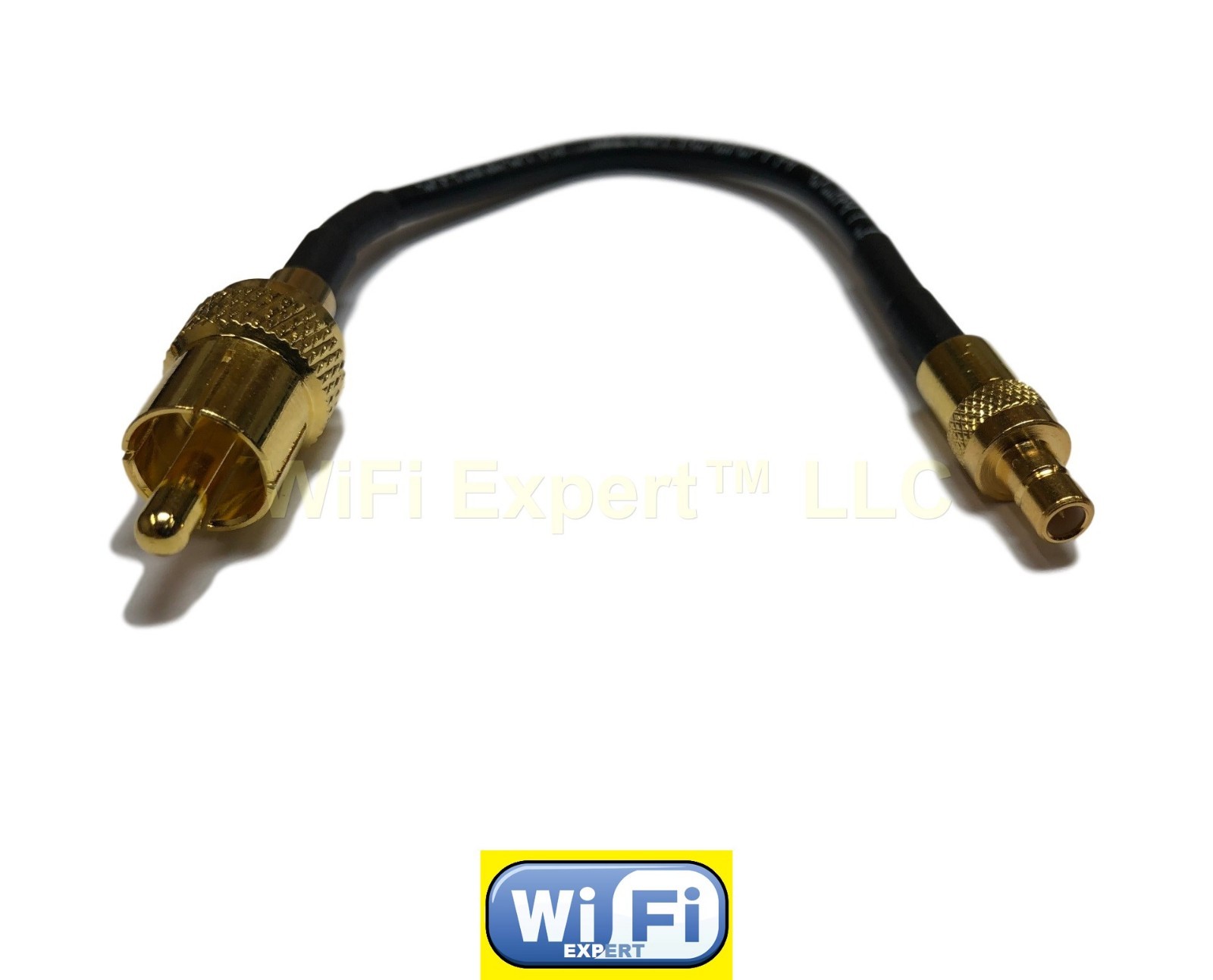 6 INCH SMB Male to RCA Male Adapter Pigtail Cable RFC100 High Quality LOW LOSS