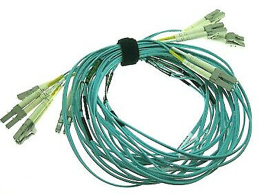 Lot of 3 NetApp AFL X6553-R6 112-00188+A0 AFL 2M LC LC OM3 Fiber Cables
