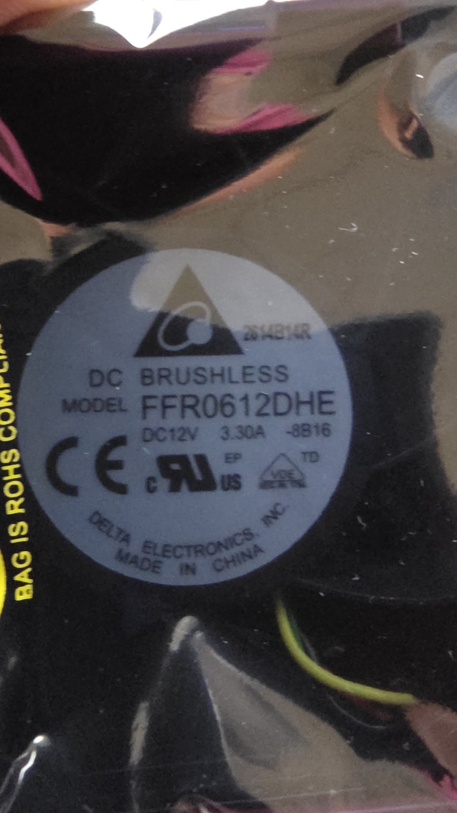 New SealedHP 463172-001 Server Fan 496066-001 Delta FFR0612DHE ProLiant DL380 G6
