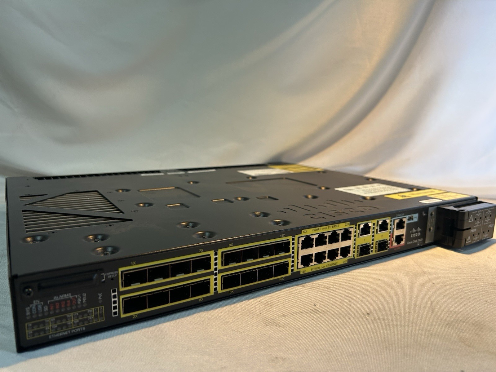Cisco CGS-2520-16S-8PC Connected Grid Switch 16x SFP 8x Gbe POE Dual PWR