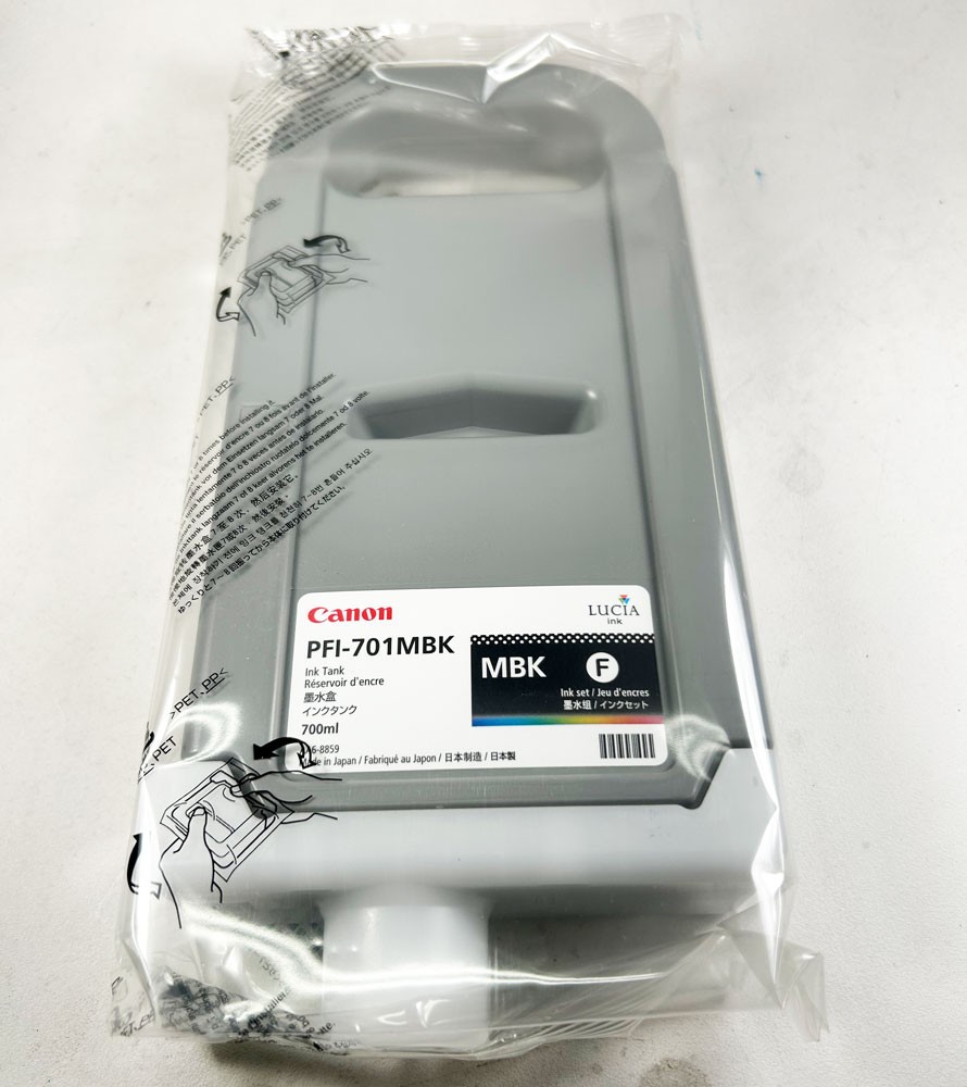 GENUINE Canon PFI-701 Matte Black for imagePROGRAF iPF8000 iPF9000