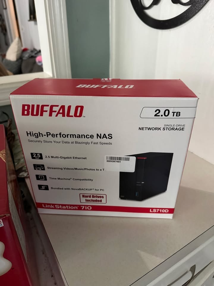 2TB BUFFALO Link Station 710 NAS BRAND NEW Open Box