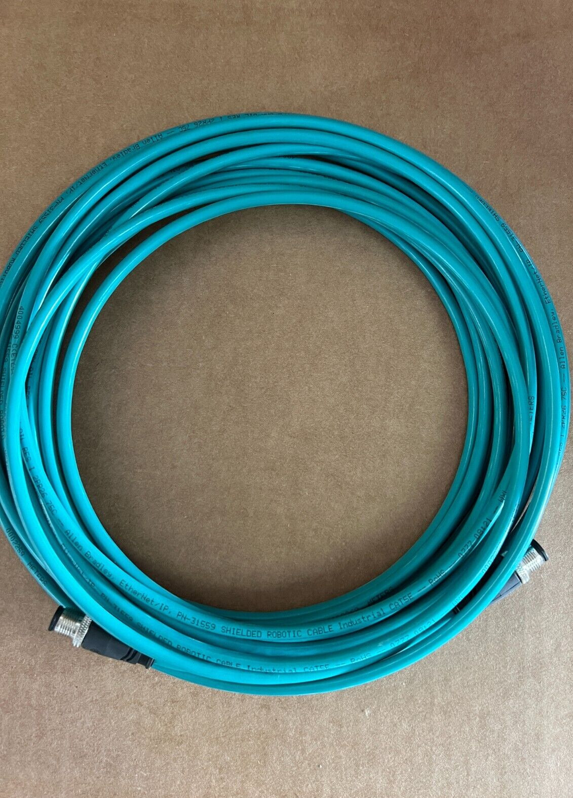 ALLEN BRADLEY, 1585D-M4UBDM-10, B,ETHERNET MEDIA,M12 PATCHCORD CABLE, MAKE OFFER