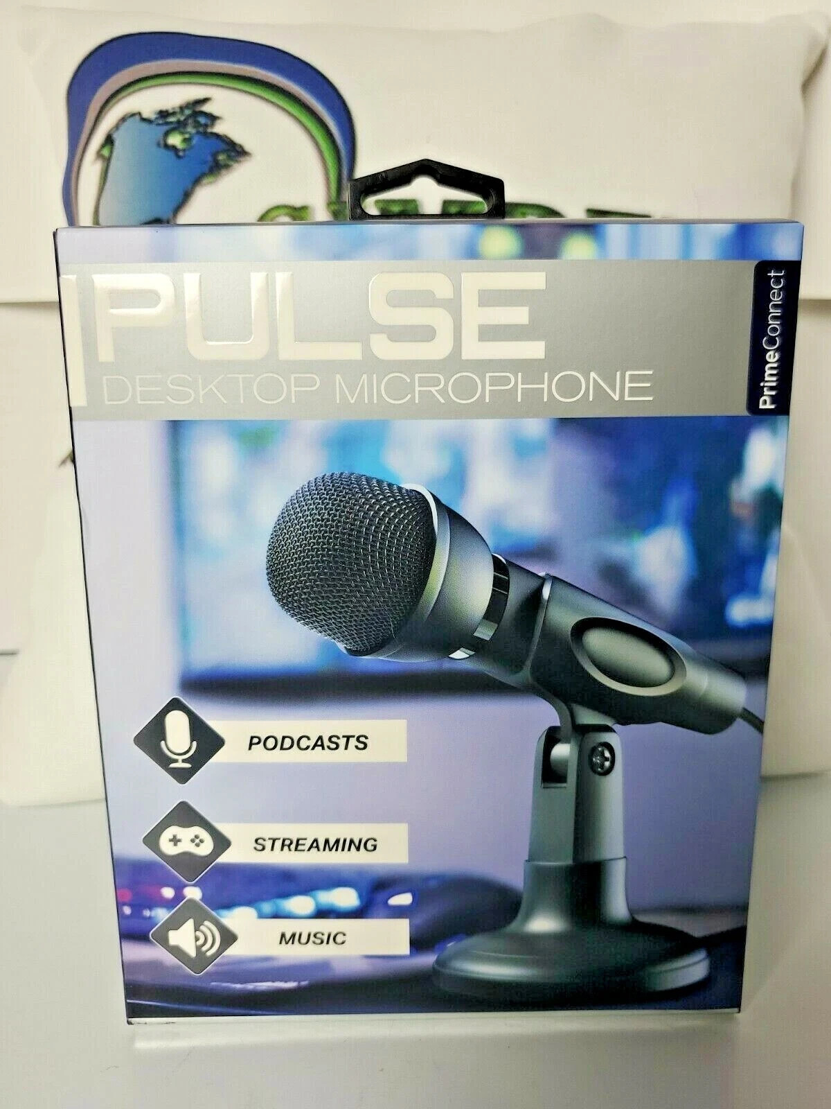 Pulse Desktop Microphone For Podcasts Streaming And Music NEW