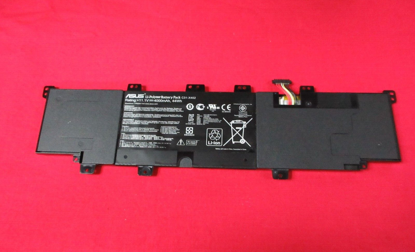 ORIGINAL ASUS C31-X402 11.1V 4000mAh BATTERY PACK 0B200-00300000