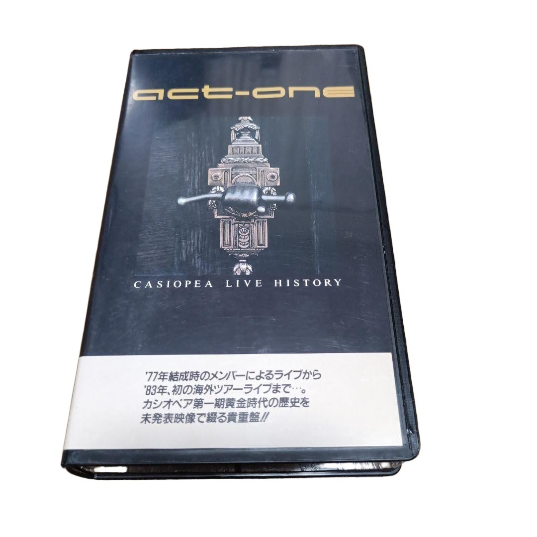 CASIOPEA Act-One VHS Live History 1977-83 Rare Concert Recording