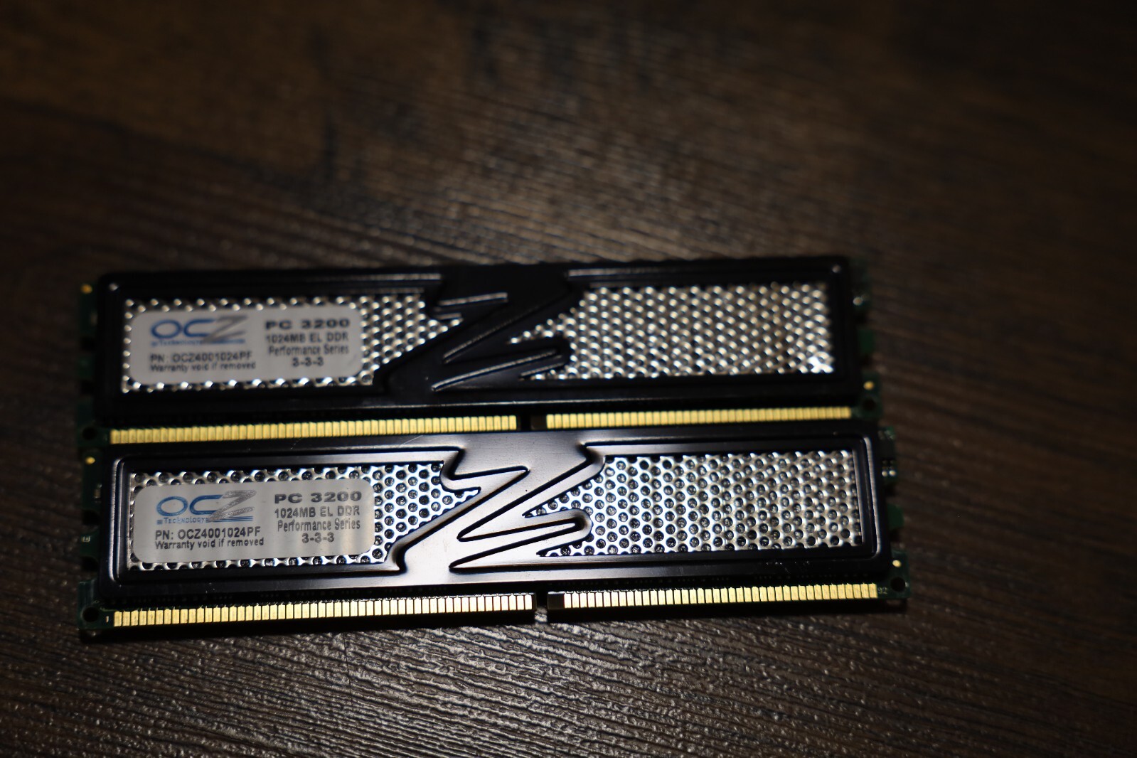 OCZ4001024PF OCZ Tech 1024MB 2X1GB DDR1 PC3200 Memory